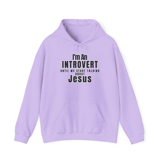Introvert Hooded Sweatshirt