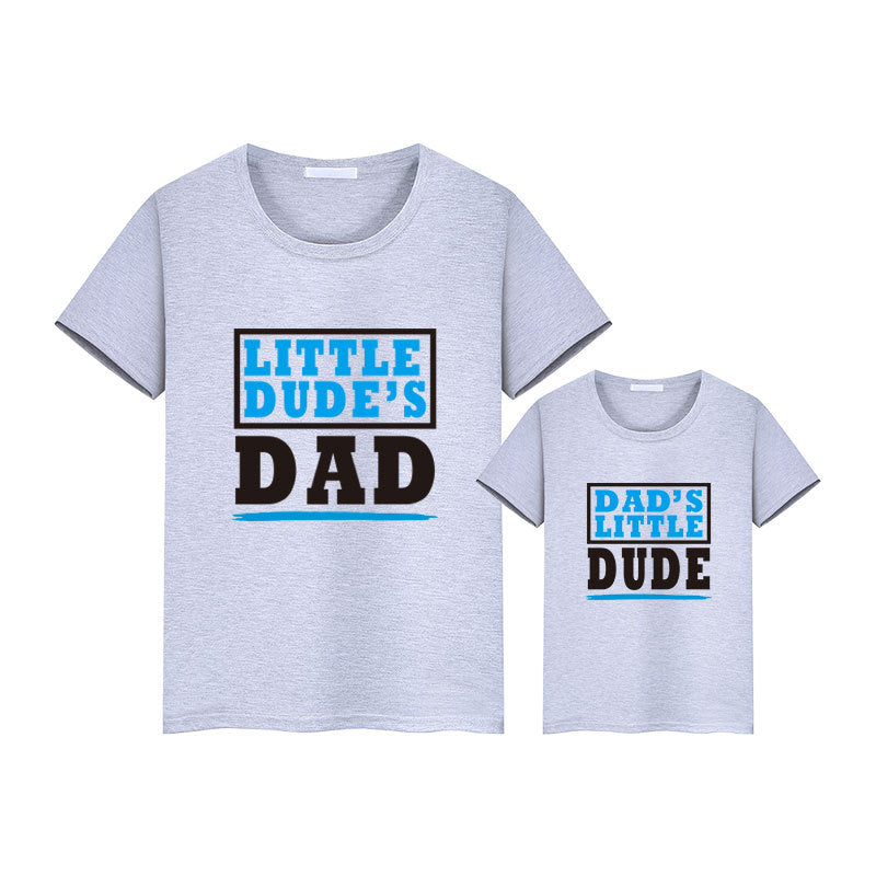 Parent-child Wear Summer Clothes Father-son Wear